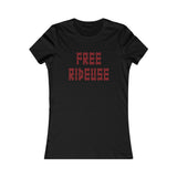 T shirt Femme Slim <br> Free Rideuse