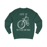 Sweat Homme <br> Life is Better on Bike