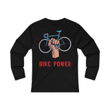 T Shirt Manche Longue Slim Bike Power