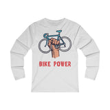 T Shirt Manche Longue Slim Bike Power