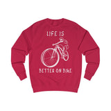 Sweat Homme <br> Life is Better on Bike