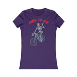 T shirt Femme Slim <br> Ride to Die