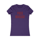 T shirt Femme Slim <br> Free Rideuse