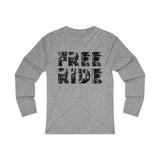 T Shirt Manche Longue Slim Free Ride