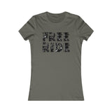 T shirt Femme Slim <br> Free Ride