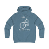 Hoodie Femme <br> Life Is Better On Bike