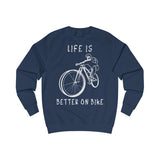 Sweat Homme <br> Life is Better on Bike