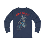 T Shirt Manche Longue Slim Ride to Die
