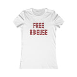 T shirt Femme Slim <br> Free Rideuse