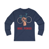 T Shirt Manche Longue Slim Bike Power