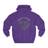 Hoodie Unisexe <br> Born to Ride
