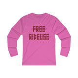 T Shirt Manche Longue Slim Free Rideuse