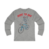 T Shirt Manche Longue Slim Ride to Die