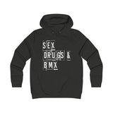 Hoodie Femme <br> Sex Drugs & BMX
