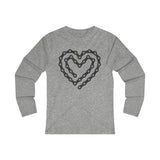 T Shirt Manche Longue Slim Passion Vélo